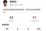 毁灭菇！奥赖利本场3解围2拦截1抢断+9对抗5成功 获评8.2分